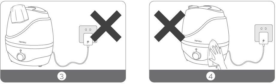 Homasy HM589 Cool Mist Humidifier User Manual-7