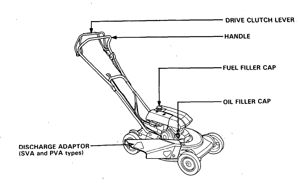 Honda HRS21 Rotary Lawn Mower 4