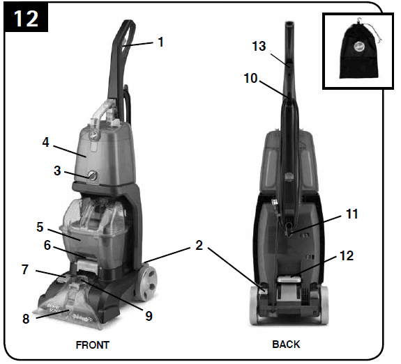 Hoover SpinScrub 50 Carpet Cleaner User Manual Hoover SpinScrub 50 Carpet Cleaner User Manual-3