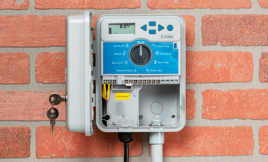 Hunter X-CORE Outdoor Residential Irrigation Controller-feat