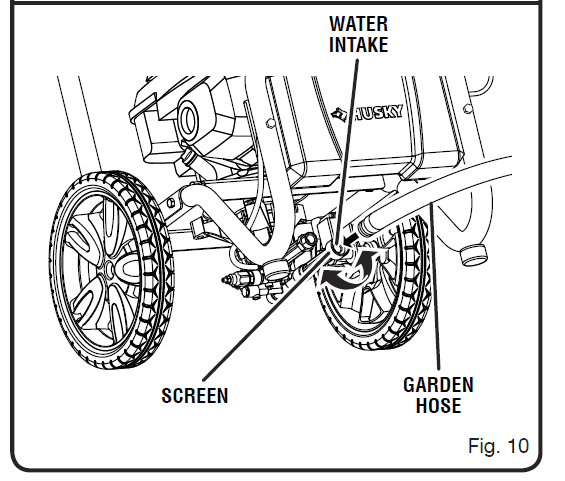 Husky HU80722 Pressure Washer-10