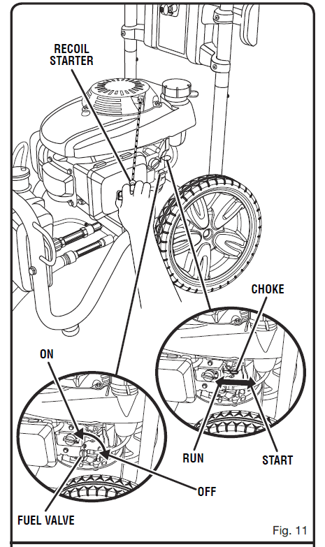 Husky HU80722 Pressure Washer-11