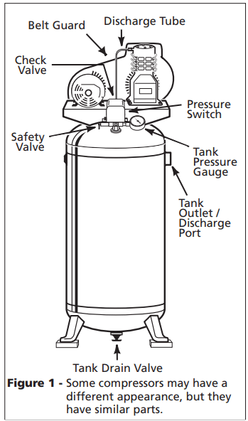 Husky VT631402AJ Pro Air Compressor 1