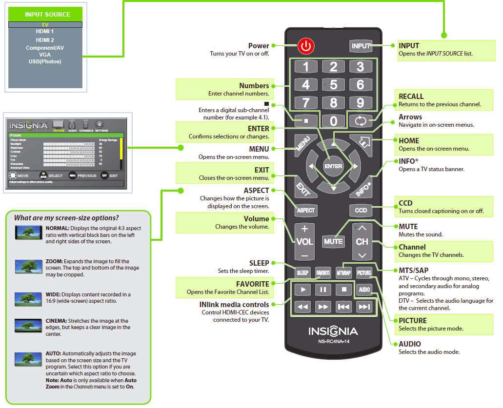 Insignia NS-24E200NA14 24-inches LED TV-17