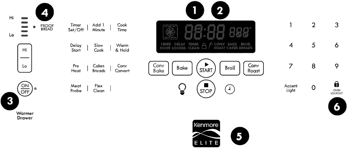 Kenmore 7907830 Elite Gas Range User Manual-1