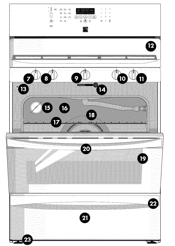 Kenmore 7907830 Elite Gas Range User Manual-2