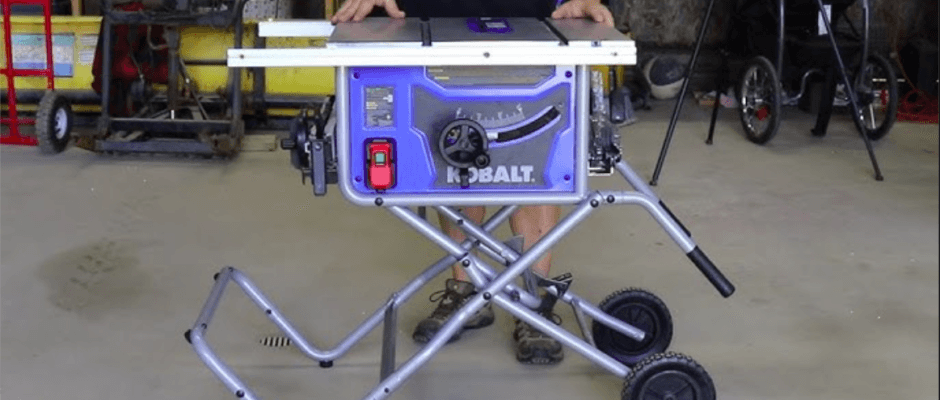 Kobalt KT10152 Portable Table Saw Blade Manual | ManualsLibraryy