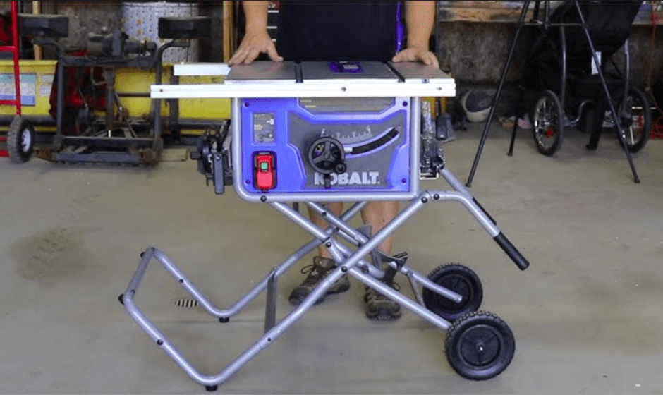 Kobalt KT10152 Portable Table Saw Blade Manual | ManualsLibraryy