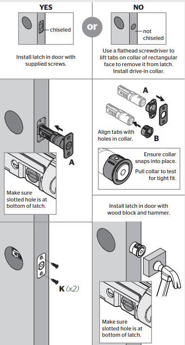 Kwikset Powerbolt 2 Keyless Entry Electronic Deadbolt Installation Guide Kwikset Powerbolt 2 Keyless Entry Electronic Deadbolt 8