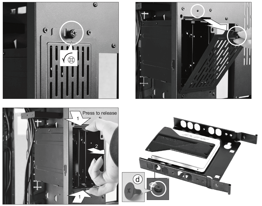 Lian Li O11 Air Mini Tower Installation Guide Lian Li O11 Air Mini Tower Installation Guide-10