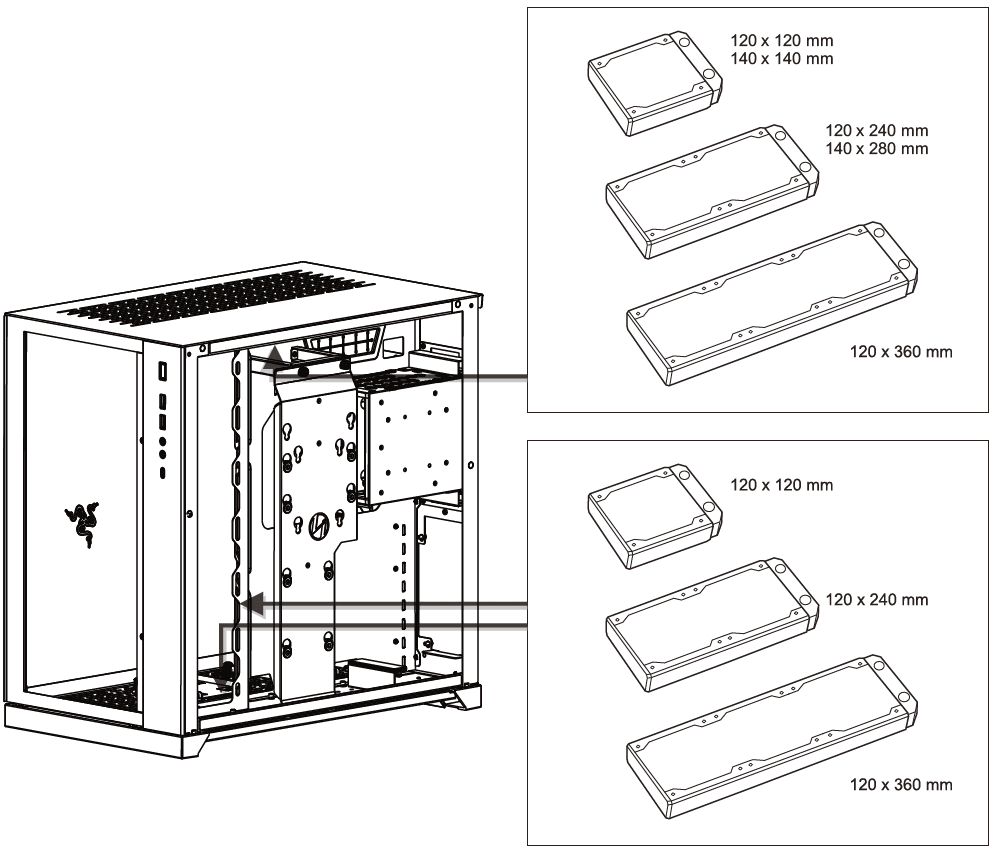Lian Li O11 Air Mini Tower Installation Guide Lian Li O11 Air Mini Tower Installation Guide-15