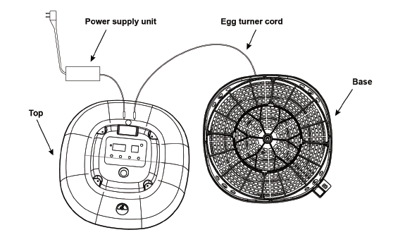 MannaPro Harris Farms Nurture Right 360 Egg Incubator Instructions-4