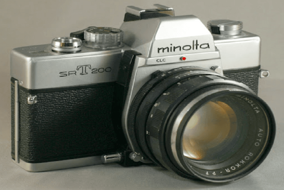 Minolta SR-T200 SLR Film Camera Owners Manual