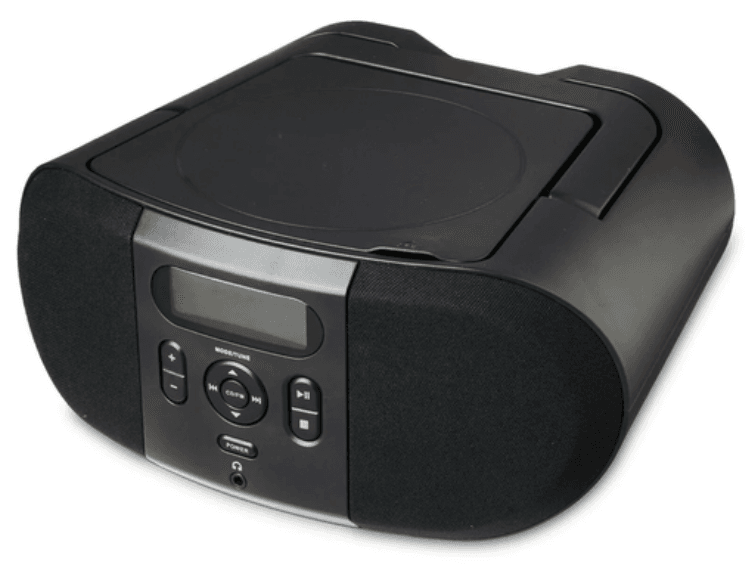 Onn 100008719 Boombox Black CD Player Product image