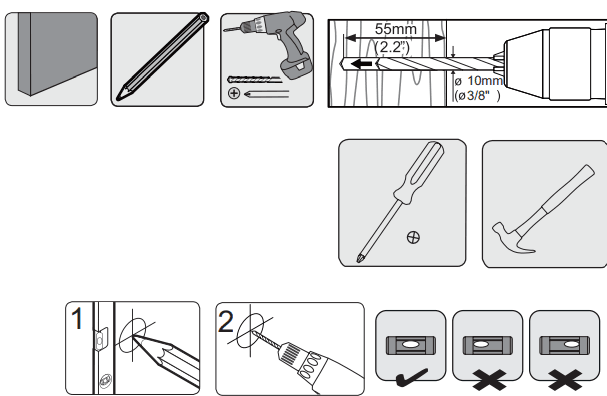 Onn 100010103 Fixed Tv Wall Mount 7