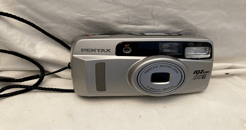 Pentax IQ Zoom 130M 35mm Point-Shoot Film Camera Manual-feat