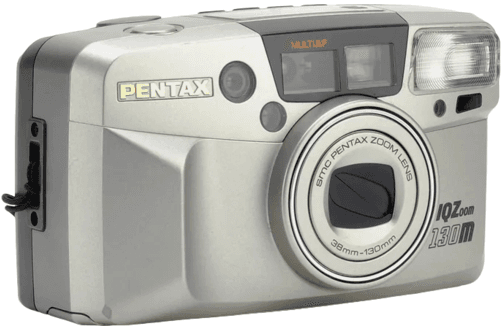 Pentax IQ Zoom 130M 35mm Point-Shoot Film Camera Manual-prod