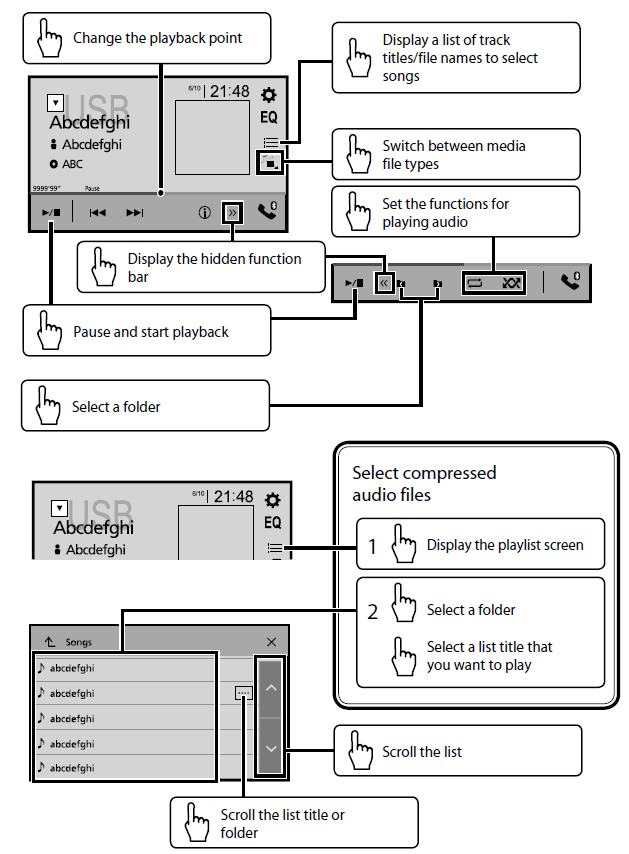 Pioneer AVH-220EX Multimedia DVD Receiver-7