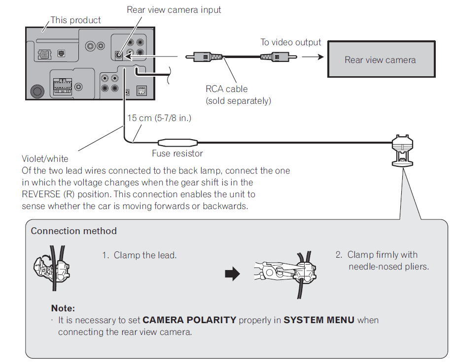Pioneer AVH-P4000 Car DVD Player Installation Manual-7