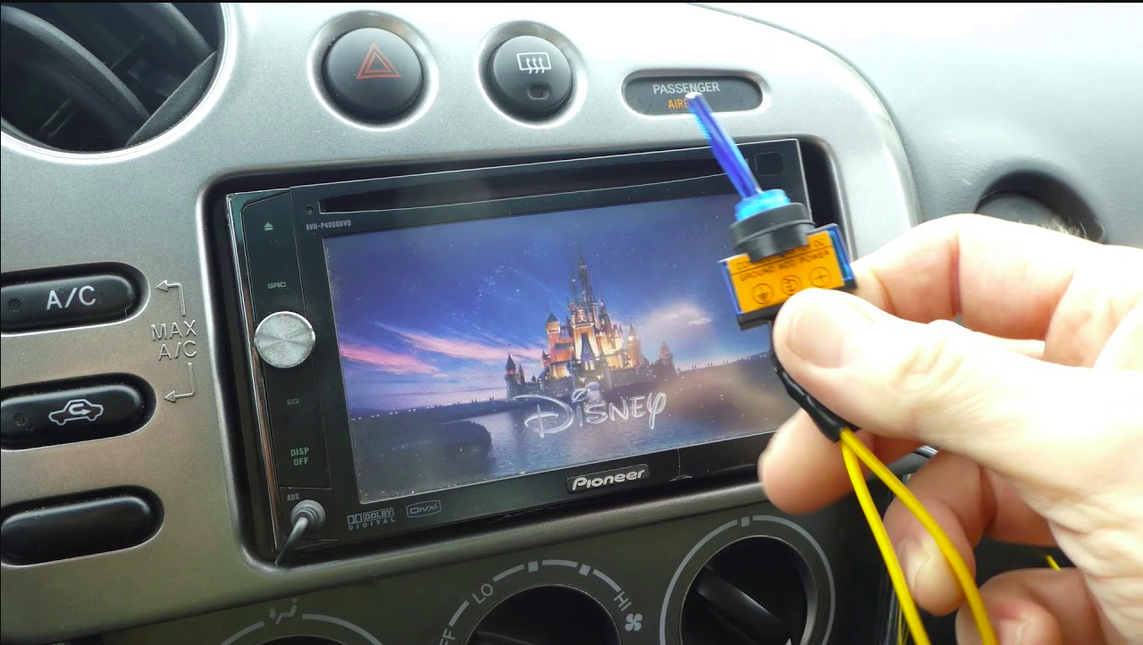 Pioneer AVH-P4000 Car DVD Player Installation Manual