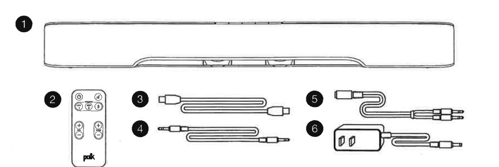Polk Audio FR1 Bluetooth Wireless Soundbar User Manual Polk Audio FR1 Bluetooth Wireless Soundbar 1