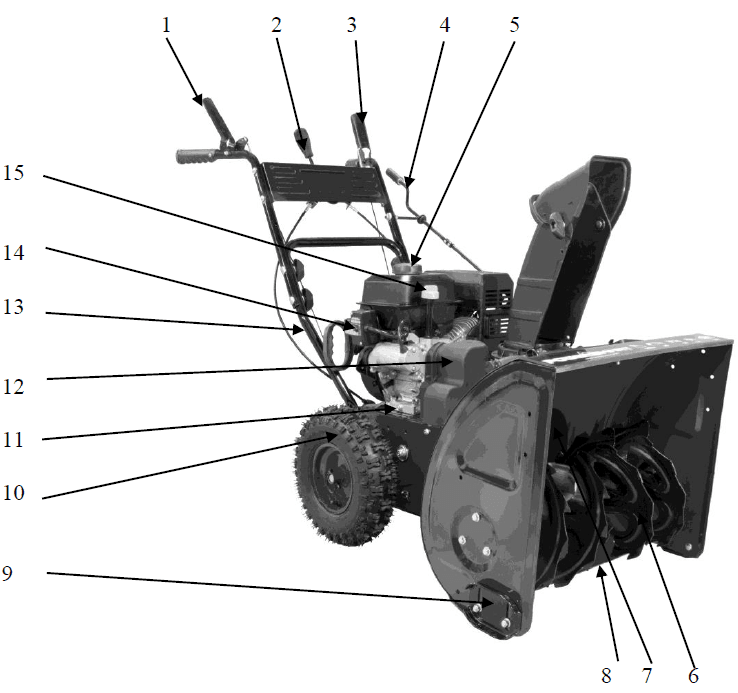 Powersmart DB7651-24 Snow Blower User Manual-1