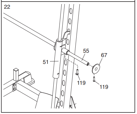 ProForm C840 Smith Machine User Manual ProForm C840 Smith Machine 24