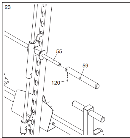 ProForm C840 Smith Machine User Manual ProForm C840 Smith Machine 25