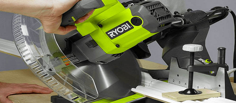 Ryobi TS1552LA 12 inches Compound Miter Saw Operators Manual-feat