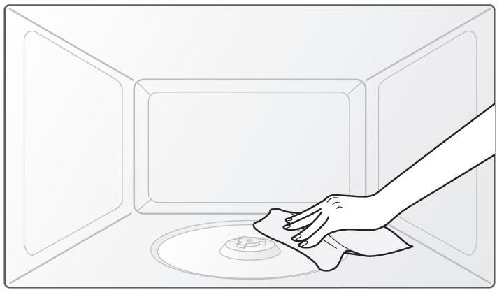 Samsung DE68-03267F-01 Microwave Oven 3