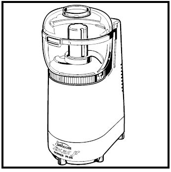 Sunbeam Oskar Jr 4816-8 Mini Food Chopper User Manual-6