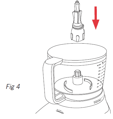 Sunbeam Oskar Professional LC7600C Food Processor User Instructions-11