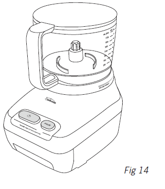 Sunbeam Oskar Professional LC7600C Food Processor User Instructions-23