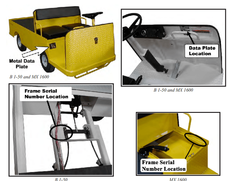 Taylor-Dunn B0-150-00 LoadMaster Electric Golf Cart 1