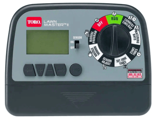 Toro 53805 Lawn Master II 4-Zone Landscape Sprinkler Timer Manual Toro 53805 Lawn Master II 4-Zone Landscape Sprinkler Timer-main