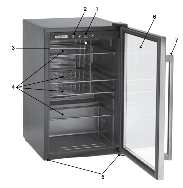 Tramontina 80901-102 Wine and Beverage Cooler 1