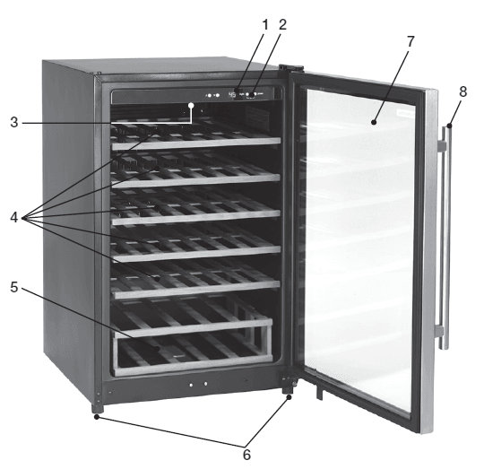 Tramontina 80901-103 45-Bottle Wine Cooler 1a