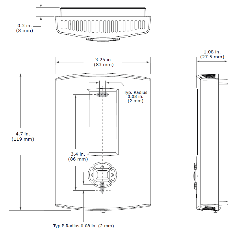 Trane BAS-SVX36C Standard and Programmable Thermostats Installation Manual-1