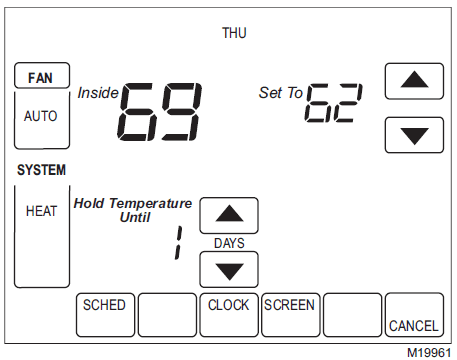Trane TCONT800 Touch Screen Programmable Thermostat User Manual Trane TCONT800 Touch Screen Programmable Thermostat 12