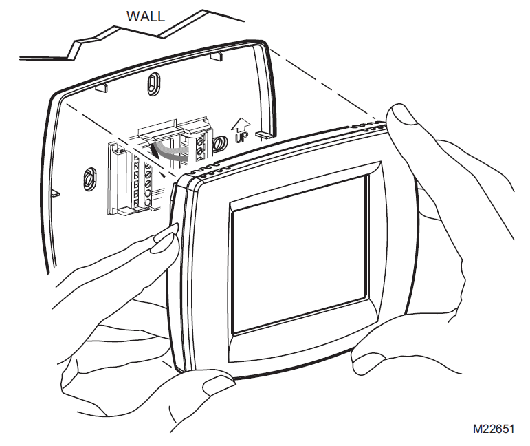 Trane TCONT800 Touch Screen Programmable Thermostat User Manual Trane TCONT800 Touch Screen Programmable Thermostat 16