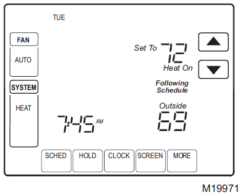 Trane TCONT800 Touch Screen Programmable Thermostat User Manual Trane TCONT800 Touch Screen Programmable Thermostat 20