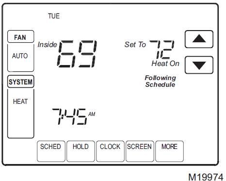 Trane TCONT800 Touch Screen Programmable Thermostat User Manual Trane TCONT800 Touch Screen Programmable Thermostat 21