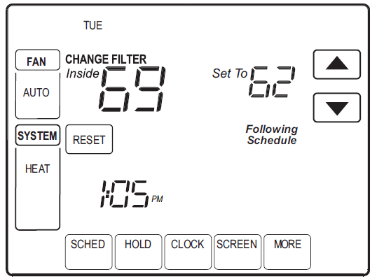 Trane TCONT800 Touch Screen Programmable Thermostat User Manual Trane TCONT800 Touch Screen Programmable Thermostat 22
