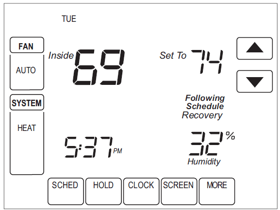 Trane TCONT800 Touch Screen Programmable Thermostat User Manual Trane TCONT800 Touch Screen Programmable Thermostat 26