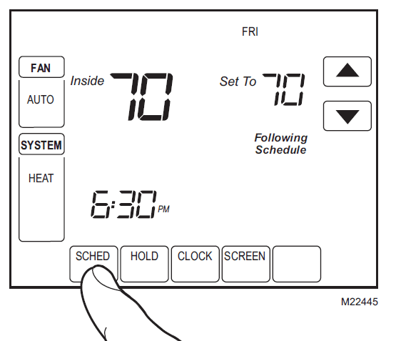 Trane TCONT800 Touch Screen Programmable Thermostat User Manual Trane TCONT800 Touch Screen Programmable Thermostat 3