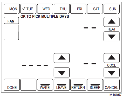 Trane TCONT800 Touch Screen Programmable Thermostat User Manual Trane TCONT800 Touch Screen Programmable Thermostat 8
