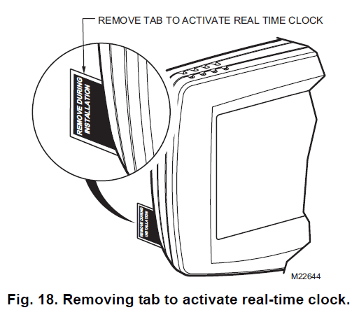 Trane TCONT803AS32DA Multi-Stage Thermostat 18