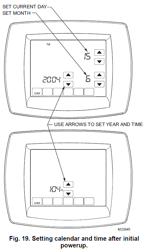 Trane TCONT803AS32DA Multi-Stage Thermostat 19