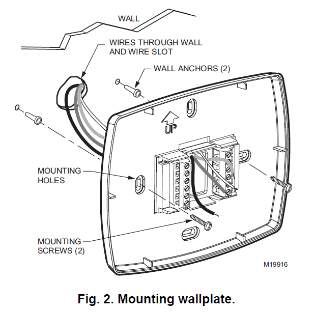 Trane TCONT803AS32DA Multi-Stage Thermostat 2