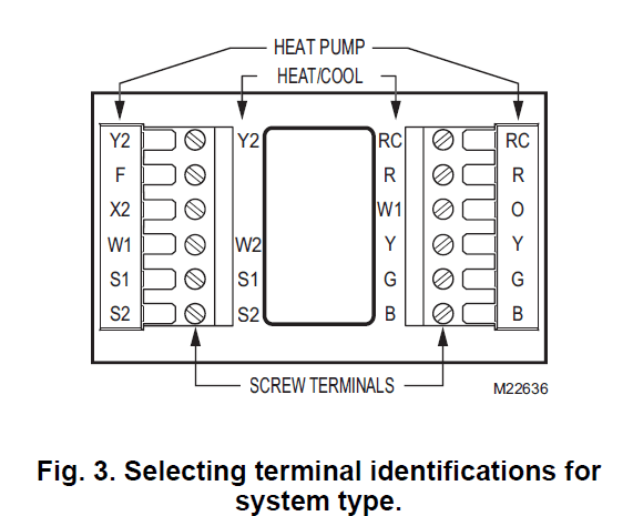 Trane TCONT803AS32DA Multi-Stage Thermostat 3